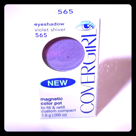 NEW CoverGirl Cosmetics EYESHADOW Magnetic Purple Violet Eye Color Pot - Picture 4 of 4